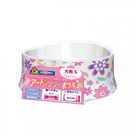 犬用花瓣多用途防滑碗-高雅粉紅S