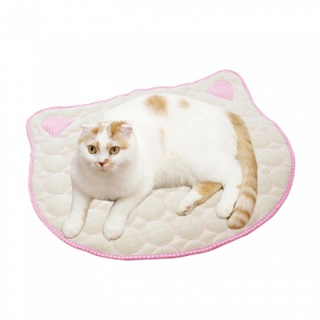 貓用造型麻布涼墊