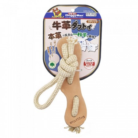 犬用皮革繩結(棒型)