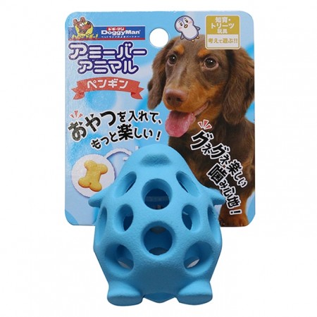 犬用益智球橡膠玩具 企鵝
