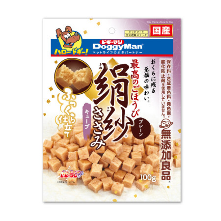 犬用絹紗雞胸肉塊-原味 100g