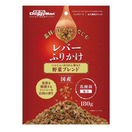 犬用野菜風味雞肝香鬆 180g