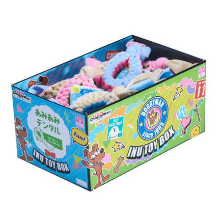 犬用幸運絨環玩具(18 入/盒)