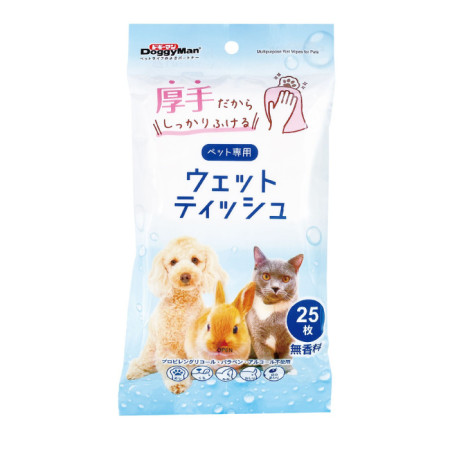 寵物濕巾 25抽