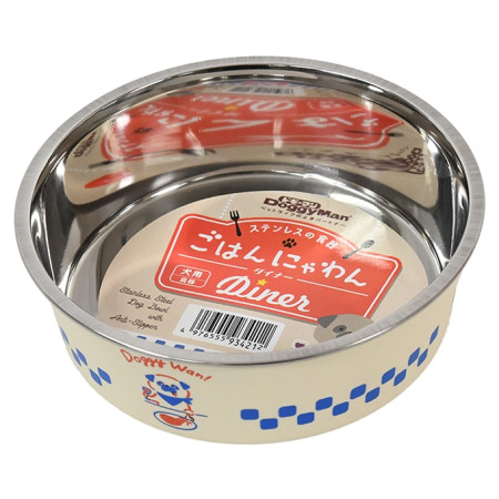 狗狗食堂不銹鋼止滑碗SS