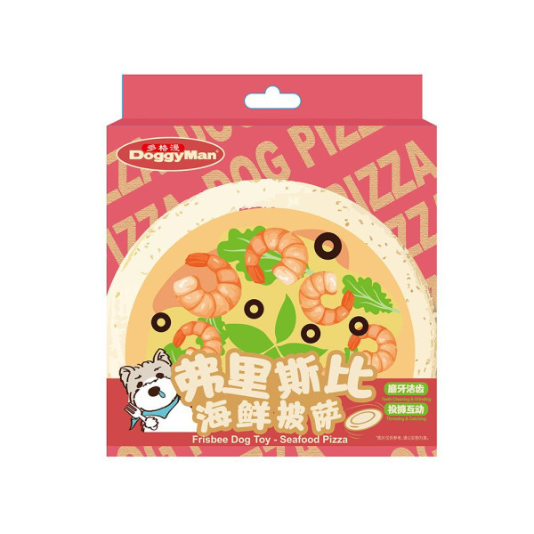 犬用飛盤玩具-海鮮披薩