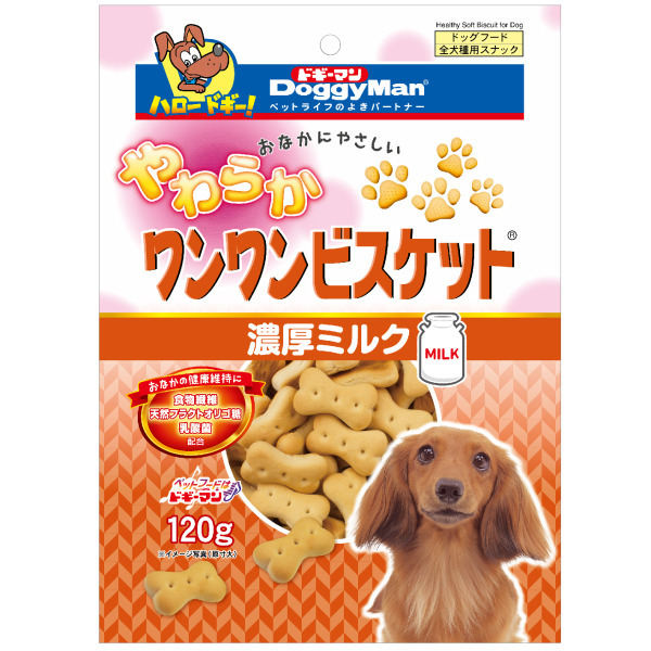犬用厚乳消臭軟餅乾 120g