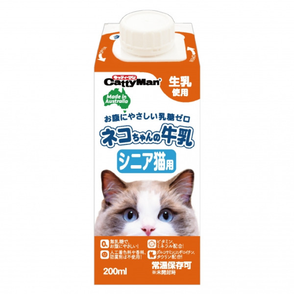 澳洲貓用牛奶 老貓用 200ml