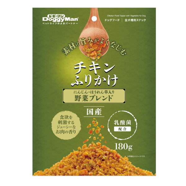 犬用野菜風味雞肉香鬆 180g