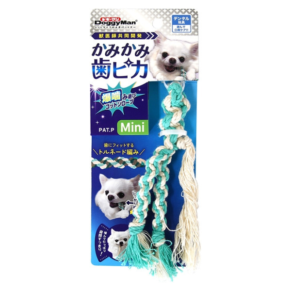 犬用潔牙棉繩玩具-MINI