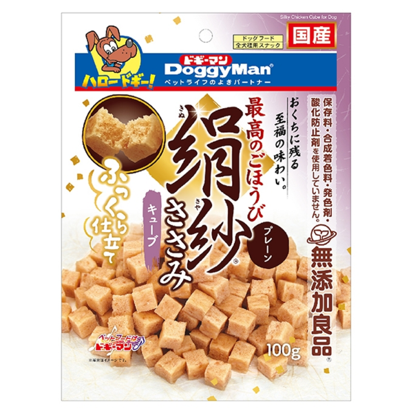 犬用絹紗雞胸肉塊-原味 100g