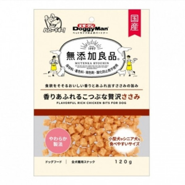 無添加良品雞肉丁 120g