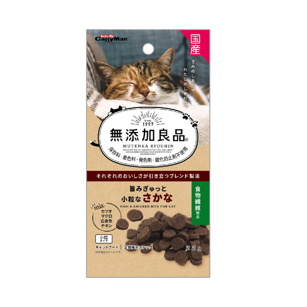 貓用無添加良品雞魚混和小點心 22g