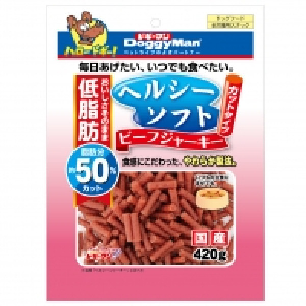 犬用健康低脂短切軟牛肉條 420g