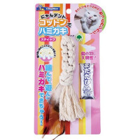 貓用木天蓼添加棉布刷牙玩具棒形